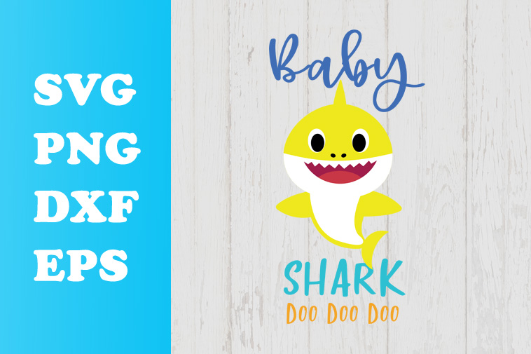 Download Baby shark do do do svg free, instant download, shark svg ...