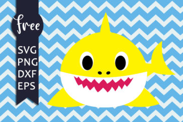 Baby shark svg free, shark family svg, shark svg free, instant download ...