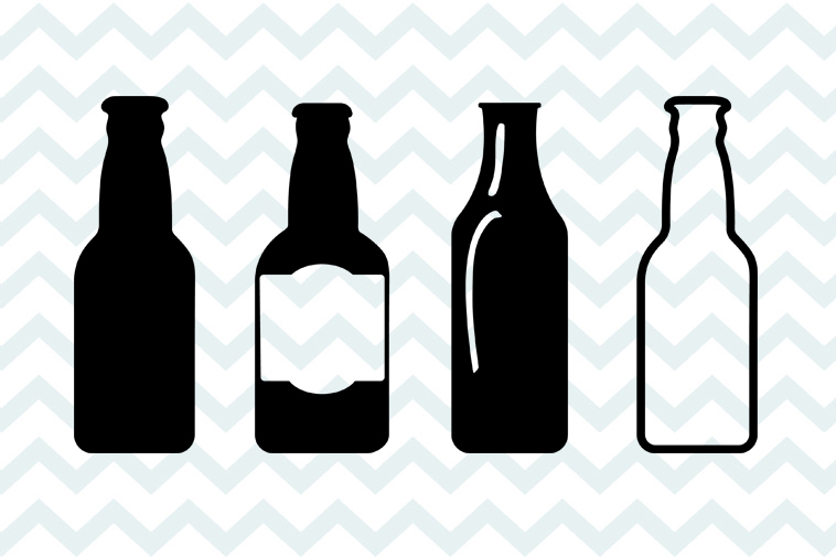 Free Free 100 Silhouette Beer And Baby Bottle Svg SVG PNG EPS DXF File