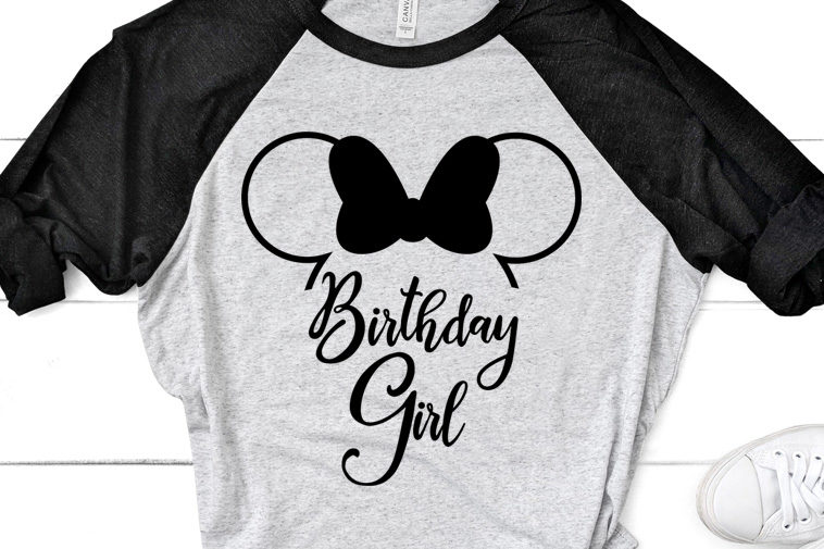 Download Birthday Girl Svg Free Instant Download Girls Svg Mickey Ears Svg Minnie Mouse Svg Disney Svg Free Disneyland Svg Png Eps Dxf 0071 Freesvgplanet