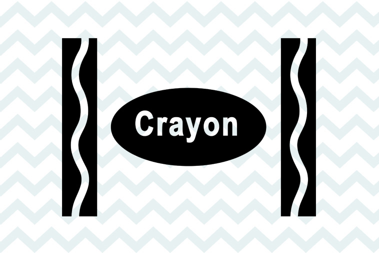 Crayon design svg free, instant download, crayon inspired ...