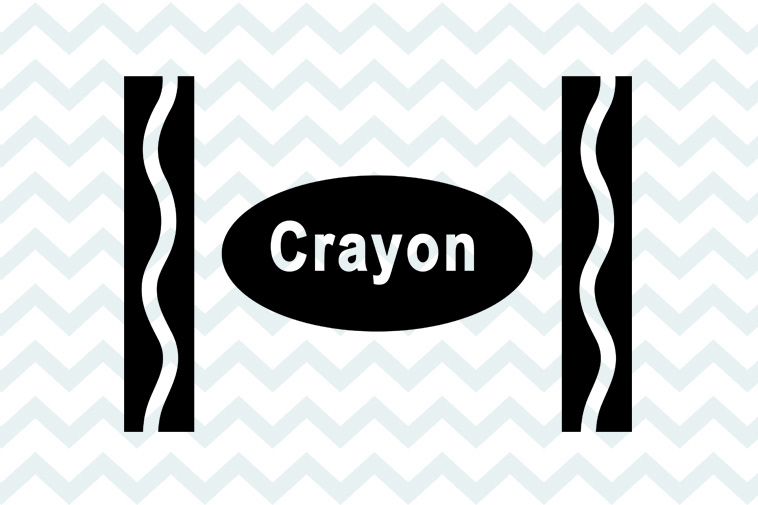 crayon label template