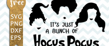 Download Hocus Pocus Silhouette Svg Free Free Svg Cut Files Create Your Diy Projects Using Your Cricut Explore Silhouette And More The Free Cut Files Include Svg Dxf Eps And Png Files PSD Mockup Templates