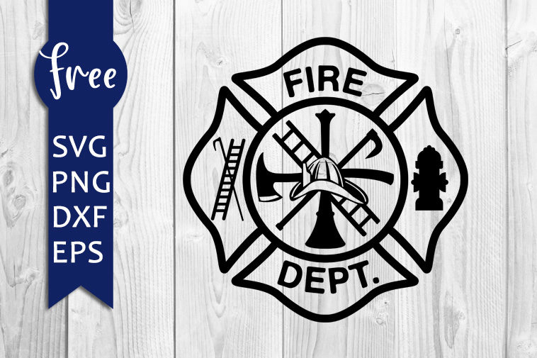 Download Maltese cross svg free, firefighter svg, instant download ...