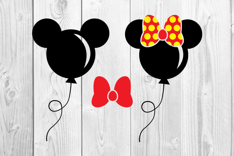Mickey Balloon Svg Free Bow Svg Free Disney Svg Free Instant Download Cricut Silhouette Minnie Svg Free Dxf Eps Free Cutting Files 0001 Freesvgplanet
