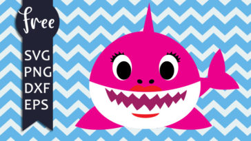 Cut Out Baby Shark Svg Free