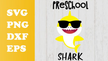 Free Free 240 Baby Shark With Glasses Svg SVG PNG EPS DXF File