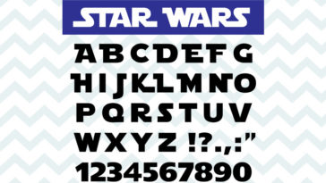 Download Star Wars Font Svg Free Freesvgplanet