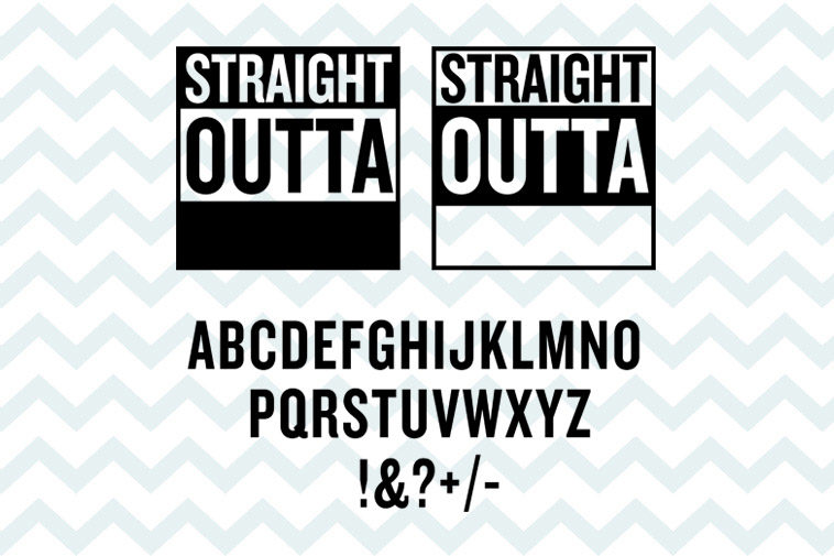 Straight Outta Svg Free Straight Outta Your Text Svg Straight Outta Gym Svg Straight Outta Money Svg Dxf Straight Outta Svg Cutting Files 0032 Freesvgplanet