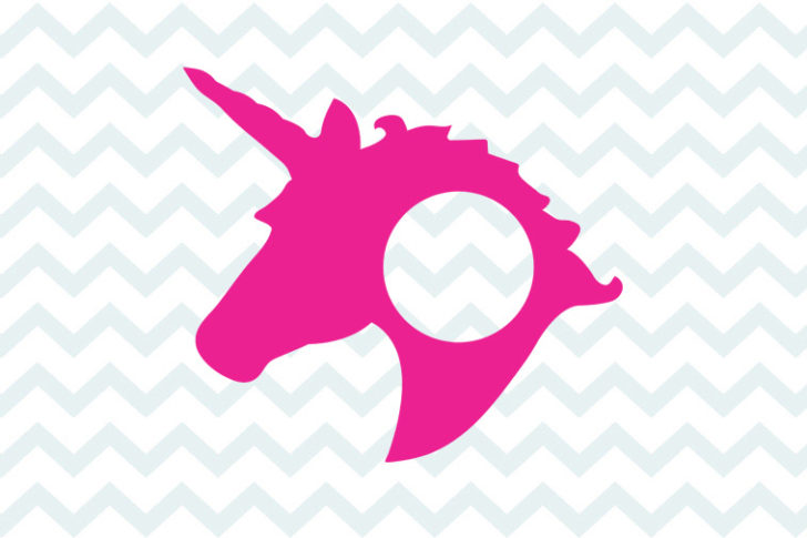 Unicorn monogram frame svg free, unicorn svg free, monogram svg free ...