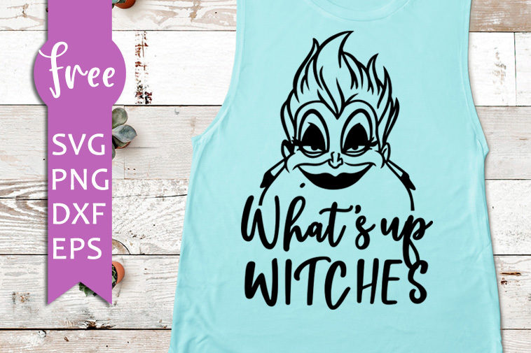 Download Whats up witches svg free, ursula svg, witch svg, disney ...
