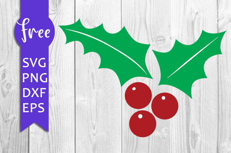 Christmas Holly Svg Mistletoe Svg Winter Svg Christmas Svg Instant Download Silhouette Cut Files Holly Svg Vector Free Files Png Dxf 0154 Freesvgplanet