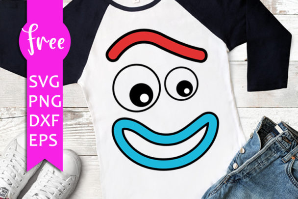 Forky face svg, free cut files for cricut, toy story svg, funny svg