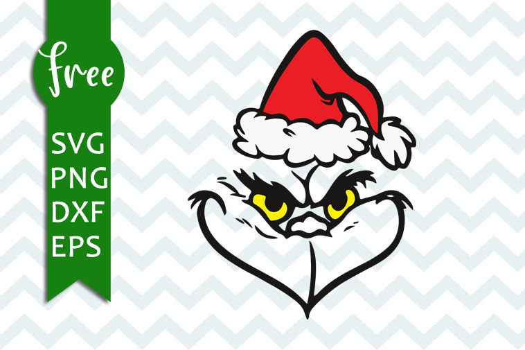 Download Grinch face svg free, christmas svg, grinch svg file, instant download, cartoon svg, vector free ...