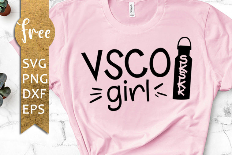 free vsco girl svg