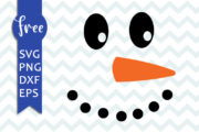 Snowman face svg free, christmas svg files, winter svg free, instant ...