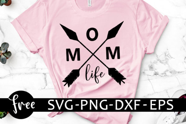 Mom life free svg, arrow svg, mom svg, digital download, shirt design