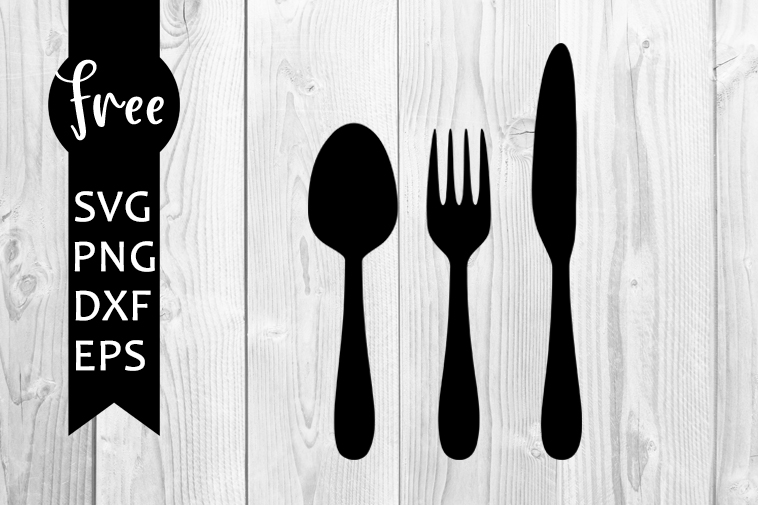 Download Spoon Svg Free Fork Svg Cutlery Knife Svg Digital Download Silhouette Cameo Free Vector Files Restaurant Svg Cafe Scrapbook Png 0200 Freesvgplanet