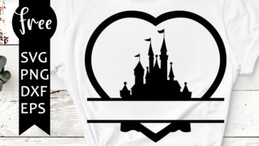 Free Free 126 Disney Castle Silhouette Svg SVG PNG EPS DXF File