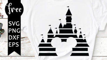 Disney Castle Svg Freesvgplanet