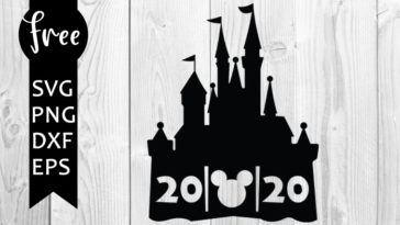 Free Free 207 Disney Castle And Svg SVG PNG EPS DXF File