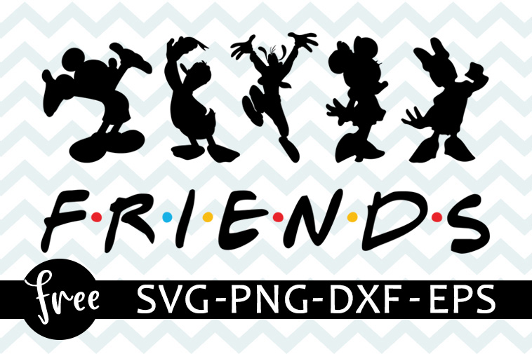 Disney Friends Svg Free Disney Svg Mickey Svg Friends Svg Minnie Mouse Instant Download Disney Family Vacation Svg Png Dxf 0246 Freesvgplanet