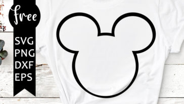 Free Free 100 Disney Mouse Ears Svg SVG PNG EPS DXF File