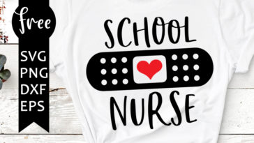 school nurse svg free