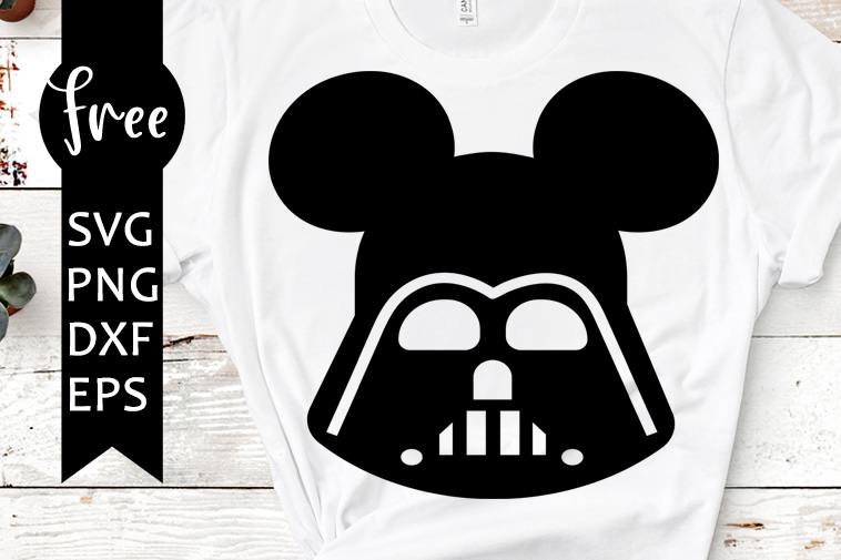 Download Darth Vader Svg Free Disney Svg Mickey Head Svg Digital Download Shirt Design Silhouette Cameo Star Wars Svg Free Funny Svg Dxf 0224 Freesvgplanet