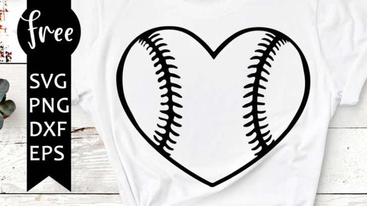 Download baseball heart svg free - freesvgplanet