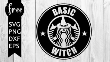 basic witch svg free