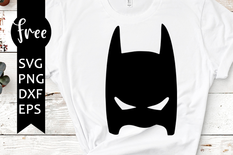 Batman mask svg free, mask svg, batman svg, instant download, silhouette  cameo, shirt design, superheroes svg, free vector files 0396 – freesvgplanet