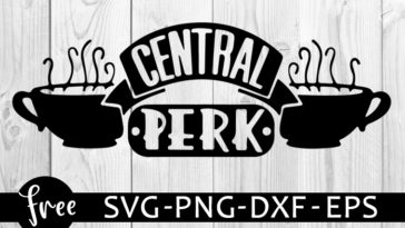 Central Perk SVG, PNG, PDF, Coffee Shop SVG, Friends SVG