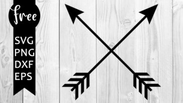 Crossed Arrows Svg Free Freesvgplanet