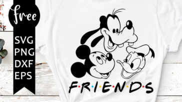 Free Free Friends Mickey Mouse Svg 912 SVG PNG EPS DXF File