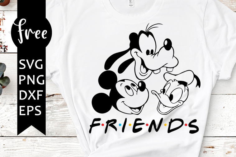 Disney Svg Free Friends Svg Donald Duck Svg Instant Download Mickey Mouse Svg Shirt Design Goofy Svg Free Vector Files Png Dxf 0389 Freesvgplanet