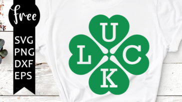 Instant Download PNG /& JPG St Patrick/'s Day Lucky Clovers x3 in SVG