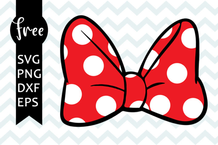 Minnie mouse bow svg free, disney svg, bow svg, instant download