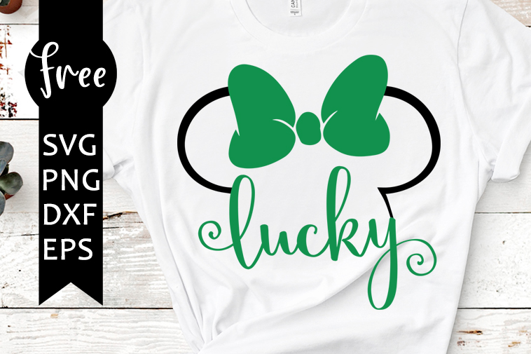 minnie mouse lucky svg free