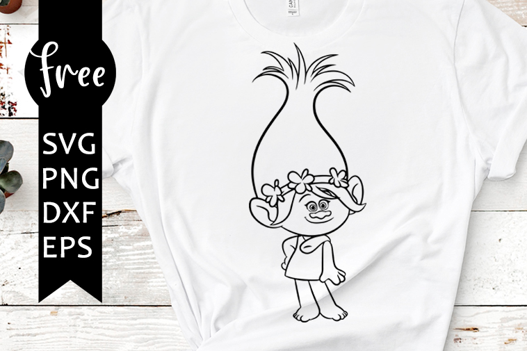 Trolls Svg Free Poppy Svg Disney Svg Digital Download Silhouette Cameo Shirt Design Trolls Poppy Svg Free Vector Files Funny Svg 0378 Freesvgplanet