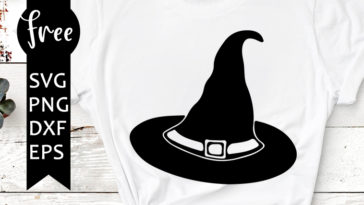 witch hat free svg
