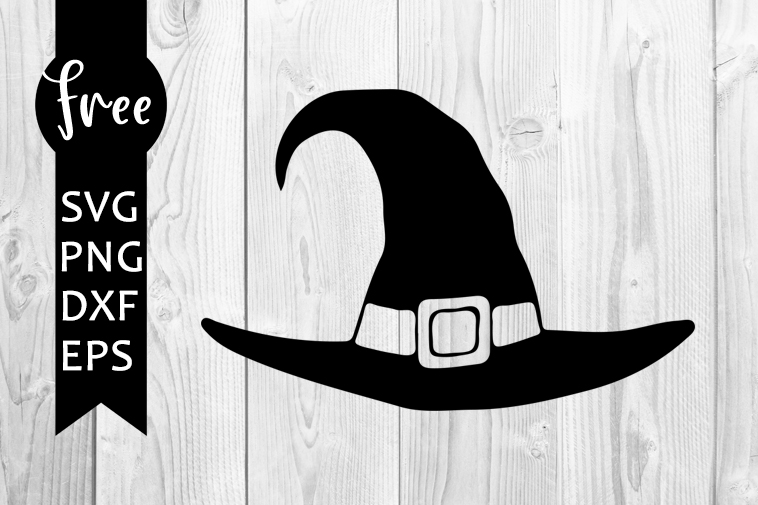 Download Witch Hat Svg Free Halloween Svg Hat Svg Instant Download Silhouette Cameo Shirt Design Witch Svg Free Vector Files Png Dxf 0421 Freesvgplanet