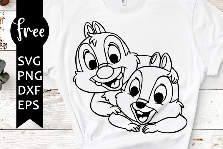 chip and dale svg free