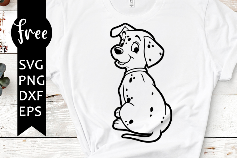 101 Dalmatians Free Svg Disney Svg Puppy Svg Instant Download Dog Svg Shirt Design Dalmatian Svg Free Silhouette Cameo Png 0483 Freesvgplanet