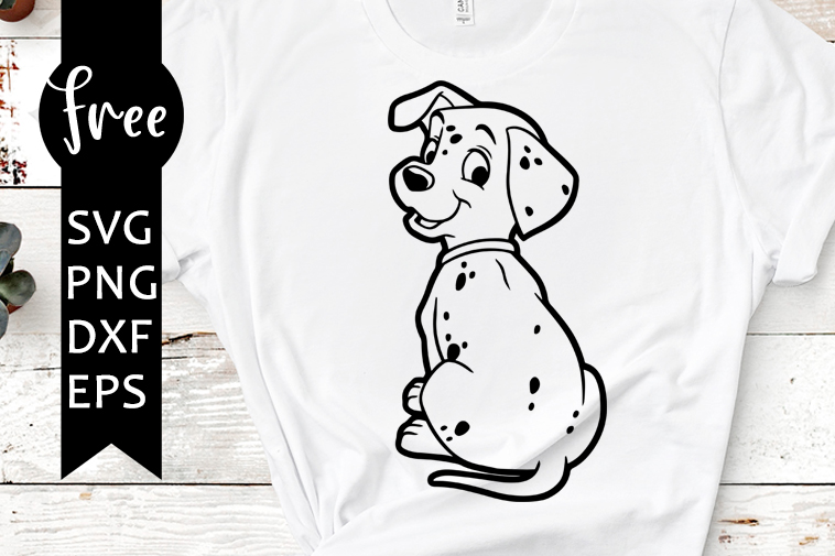 Download 101 Dalmatians Free Svg Disney Svg Puppy Svg Instant Download Dog Svg Shirt Design Dalmatian Svg Free Silhouette Cameo Png 0483 Freesvgplanet PSD Mockup Templates