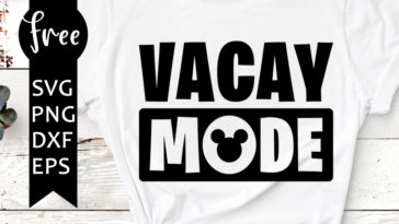 vacay mode svg free