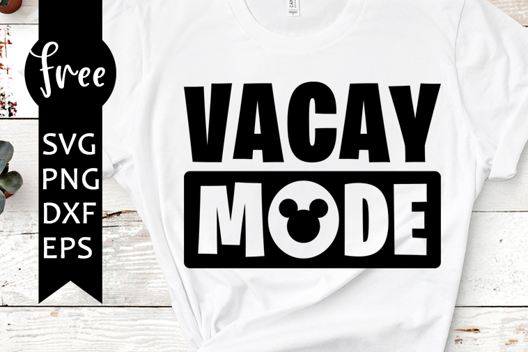 vacay mode svg free