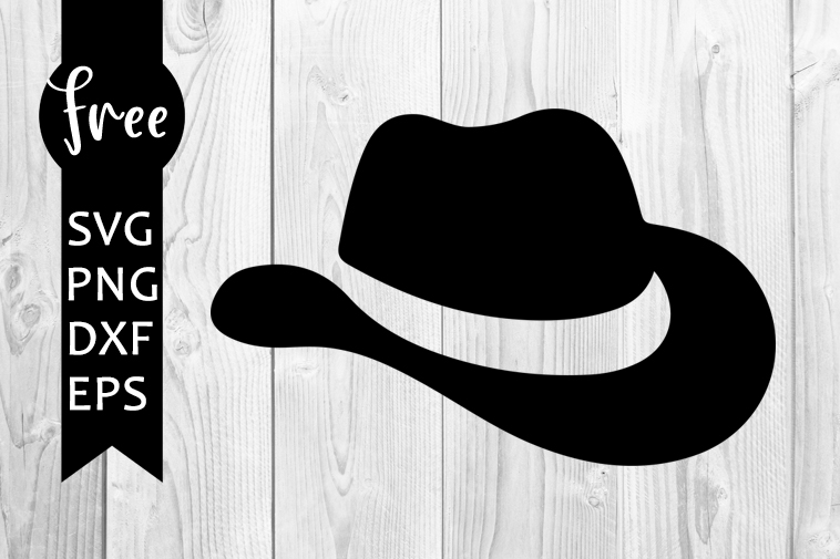 Download Cowboy Hat Svg Free Rodeo Svg Western Svg Instant Download Silhouette Cameo Shirt Design Cowboy Svg Country Svg Png Dxf 0466 Freesvgplanet