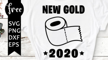 new gold 2020 svg free