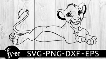 Free Free 278 Baby Simba Lion King Svg SVG PNG EPS DXF File